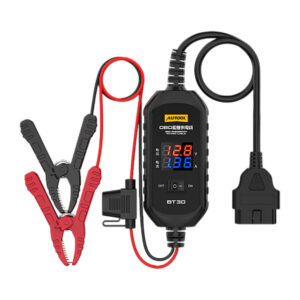 AUTOOL BT30 (KS2796) ชุดต่อไฟเลี้ยง ECU ป้องกันข้อมูลความจำรถยนต์หาย ขณะถอดแบตเตอรี่ออก รุ่นจอดิจิตอล + ฟิวส์ป้องกัน
